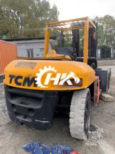 לתלות kui komatsu100 10 טון 90% יפני מקורי חדש עם epa, צ 'ה חקלאית זול משומש komatsu100 מלגזה עבור ליטוף - Product Image 4