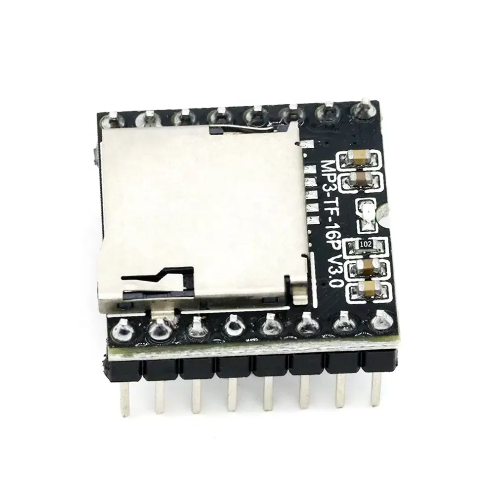 Mp3 Speler Module Speaker Sd Geheugenkaart Mini Mp3 Speler Voor Sensor