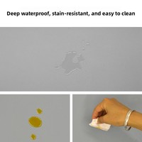 Tapis de bureau multifonctionnel pour clavier et souris, tapis de jeu et d'écriture antidérapant en PU, design personnalisable, en stock