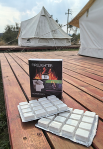 Camping BBQ Grill Cheminée Poêle à bois et à granulés Fibre Tinder Firelighter Quick Emergency Waterproof Cotton Natural Fire Starter - Product Image 3