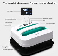 Presse à chaud automatique compacte HP3 pour artisanat de perles DIY, machine de transfert thermique format A4, garantie 1 an