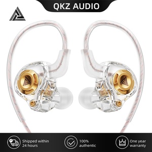 Nouveaux écouteurs intra-auriculaires filaires QKZ AK6 SRS à transducteur dynamique <span class=keywords><strong>avec</strong></span> microphone pour la musique et le gaming, <span class=keywords><strong>casque</strong></span> audiophile 3,5 mm - Product Image 1