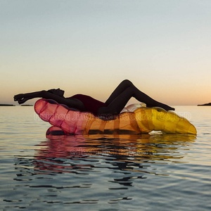 <b>Large</b> <b>Inflatable</b> Luxury Clear Chaise Lounger <b>Pool</b> Float,<b>Inflatable</b> Water Sofa <b>Inflatable</b> Ride-ons - Product Image 5