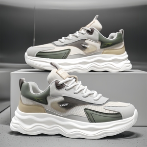 Nouvelles Chaussures Respirantes pour Hommes 2026 avec Maille Anti-Odeur, Idéales pour le Sport et les Loisirs, Chaussures Multifonctionnelles à Semelle Épaisse pour Papa - Product Image 2