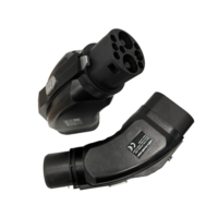 Adaptateur de charge rapide DC Longood CCS2 vers GBT pour voitures électriques chinoises, connecteur EV 300A CE, connecteur CE économique 2026