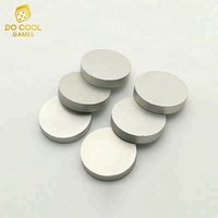 Disques métalliques personnalisés en usine pour carrom et jeux de table - Ressource éducative portable avec logo personnalisé, pièce de monnaie personnalisée