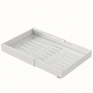 Organizador de Gabinete Extensible de Acero al Carbono con Diseño Multifuncional y Cajón Deslizable Clásico para Cocina - Product Image 5