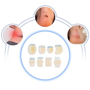 Basic Sterile Disposable Wound Dressing Pack Custom Blister <strong>Plaster</strong> <strong>Hydrocolloid</strong> Dressing for Foot Heel - Product Image 4
