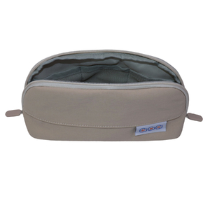 SENDA Customizable Beige Nylon Stationery <b>Bag</b> with Zipper Closure for <b>School</b> Office Use | Design-Oriented Pencil Case Storage - Product Image 4