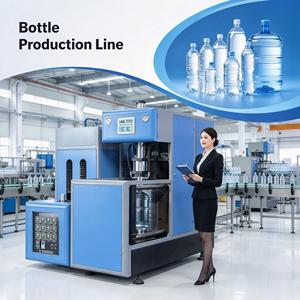Máquina de Moldeo por Soplado Semiautomática para Botellas de PET con Sistema de Calentamiento Estable para la Producción de Botellas de Agua y Bebidas - Product Image 5