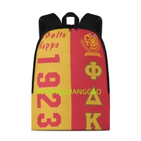 Sac à dos réutilisable pour femme de la Sororité Nationale Phi Delta Kappa, idéal pour le shopping et les week-ends - Vente en gros