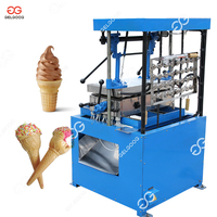 60Pcs/Time Biscuit Ice Cream Cone Wafer Cookie Making Sugar Cup Cone Machine