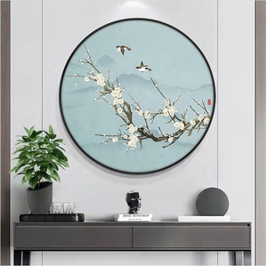 50 60 70 <span class=keywords><strong>80</strong></span> 90 100 110 <span class=keywords><strong>120</strong></span> cm đường kính nhôm lớn gương tròn hình ảnh đóng khung - Product Image 4