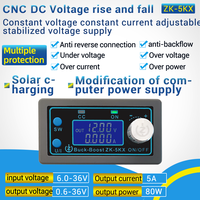 WUZHI Alimentation de régulation de tension réglable DC à commande numérique programmable ZK-5KX