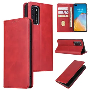 Tschick Flip Leather Wallet Case for Huawei P20 P30 P40 Pro Y6 2019 Y7 2019 Y5P Y6P Smart 2019 Cover MATE 30 20 Phone Bag