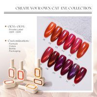 Missgel Vernis Gel Magnétique Effet Œil de Chat 36 Couleurs Sans HEMA Sans TPO Soak Off