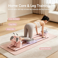 CZFIT Máquina de Gateo Mecánica Plegable para el Hogar, Máquina de Gateo Multifuncional para Interiores, Equipo de Entrenamiento Físico