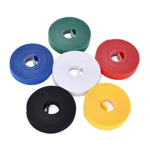 Nhà Sản Xuất Tùy Chỉnh Fastener Tape Chất Lượng Cao Double Side Tái Chế Hook Và Loop Wrap