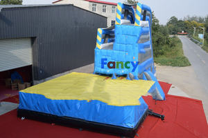 ปราสาทเป่าลมพร้อมแพลตฟอร์มสำหรับสนามเด็กเล่น<span class=keywords><strong>หอ</strong></span>คอยแบบสไลด์ถุงลมนิรภัยขนาด<span class=keywords><strong>ใหญ่</strong></span>สำหรับกระโดด - Product Image 2