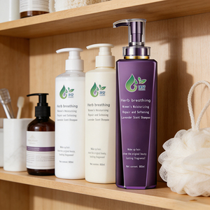Produits capillaires de marque privée, shampooing biologique pour femmes, antipelliculaire, shampooing et revitalisant capillaires naturels à la lavande - Product Image 2