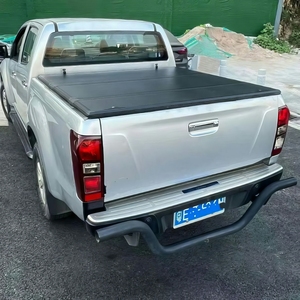 Venta caliente 4x4 camioneta cubierta de cama accesorios tri-fold Tonneau cubierta para Isuzu Dmax <span class=keywords><strong>Chevrolet</strong></span> Silverado 1500 Dodge Ram JAC - Product Image 6