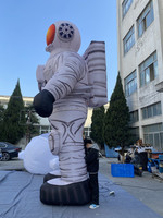 Modèle gonflable d'astronaute géant pour décoration thématique
