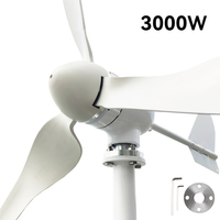 1kw 5kw éolienne 24V 48V 96V Charge MPPT contrôleur intelligent moulin à vent Yacht ferme petit générateur éolien usage domestique énergie gratuite