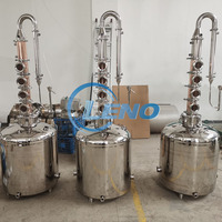 Tuyau en cuivre 5 Gal 21l distillateur d'alcool distillateur d'eau pour brassage Moonshine fixe