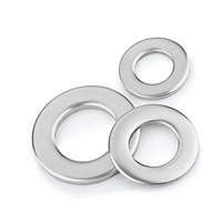 DIN Stainless Steel Flat Washer Plain Washer Custom Size M2 to M20 for Industrial Fastening