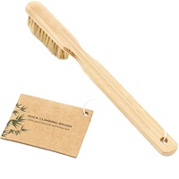 Brosse de bloc de logo personnalisé d'approvisionnement d'usine brosse d'escalade en poils de sanglier avec manche en bois