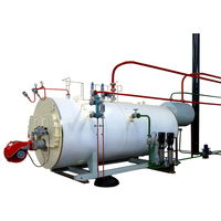 Caldera de Vapor Industrial de 8t/h, de Gas, 5.6MW, Totalmente Automática, para Producción en Molinos de Alimentos