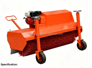 Machine à carder le <span class=keywords><strong>gazon</strong></span> artificiel de 1500 mm de largeur de travail, à moteur essence, pour terrains de sport intérieurs/extérieurs - Product Image 5