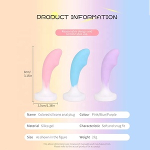 Stimolatore per Punto G, Vagina, Ano <span class=keywords><strong>e</strong></span> Perineo, Giocattolo Sessuale in Silicone, Dilatatore Anale, Plug Anale, Masturbatore, Giocattolo per Adulti, Dildo Anale per Uomini <span class=keywords><strong>e</strong></span> <span class=keywords><strong>Donne</strong></span> - Product Image 6