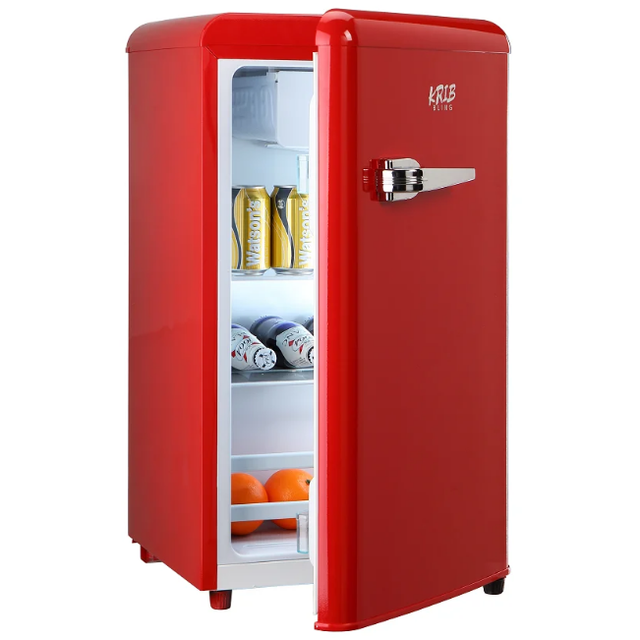 Low Noise Hotel Bedroom and Restaurant Compact Refrigerator Minibar Freezer Fridge BC-92