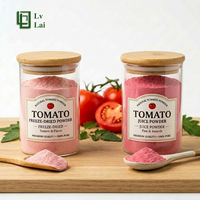 Meest verkochte, hoogwaardige, voedselveilige tomatenpoeder, roze, wateroplosbaar poeder