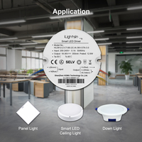 Zigbee LED Driver 700ma AC-to-DC Capteur Gradateur Alimentation à découpage pour accessoires d'éclairage 12V
