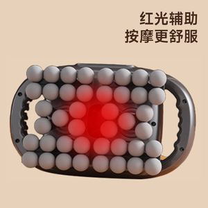 Pistolet de massage Source Factory à 42 têtes, moteur sans balais, rechargeable, pour le dos, les hanches, les jambes et la taille - Product Image 3