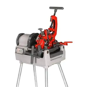 New Arrival cao chức năng Chủ Đề tự động Máy Die Head nhôm thép điện Rex Ống threading Machine