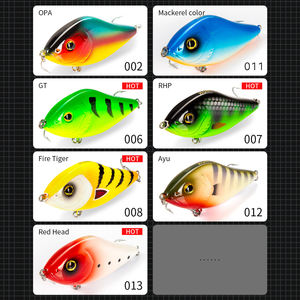 Hunthouse curseur plomb Jerkbait crayon leurre de pêche Wobbler 70mm/17g 100mm/47g appâts de pêche Leurre <span class=keywords><strong>Brochet</strong></span> Pesca attirail - Product Image 5