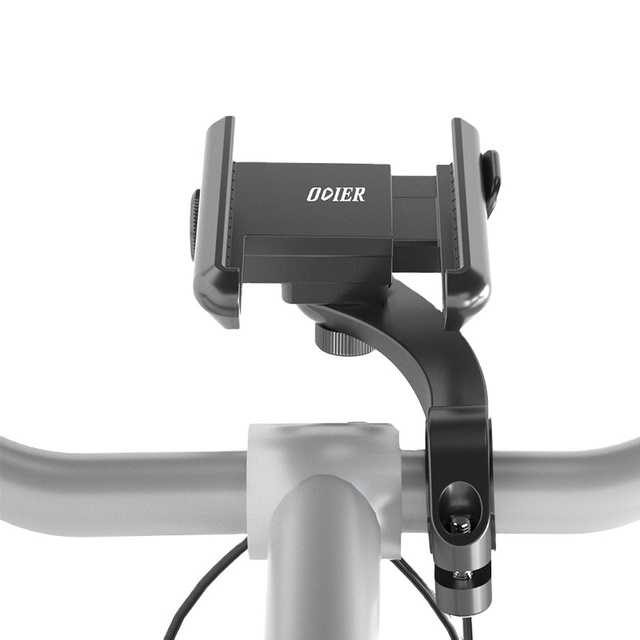 ODIER 360 Degree Bicycle Phone Mount Holder Vibration Damper Bike Smart Mobile Phone Stand Premium Mobile Phone Grips