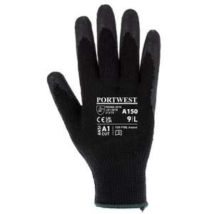 PORTWEST-Gant latex noir A150K8RM Classic Grip-GANTS EAN 5036108302130 - Product Image 2