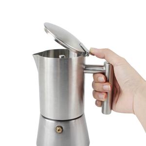 Cafetera Espresso Clásica para Estufa de 4/6 Tazas, Cafetera Moka Primula Clásica de Acero Inoxidable - Product Image 5