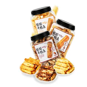 Vendita calda corea Halal cibo snack sani cracker di riso aroma di zucchero di canna strisce di torta di riso arrosto