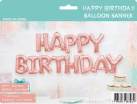 Ballons en aluminium avec lettres de joyeux anniversaire, 1 pièce, décoration de fête pour enfants