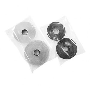 Attaches Velcro réutilisables personnalisées à double face pour câbles, en nylon, avec crochets et boucles, pour fixation arrière à arrière - Product Image 2