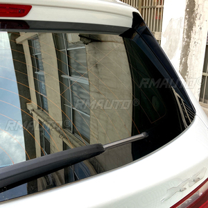 2Pcs Gloss Black Car Rear Window Side Spoiler Wing <b>Splitter</b> for BMW X3 F25 2011 2012-2017 Car Accessories - Product Image 6