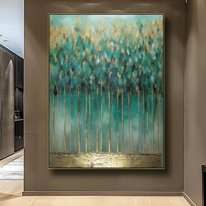 Pintura <span class=keywords><strong>al</strong></span> Óleo Personalizada de Lujo, 100% Pintada a Mano, Arte Abstracto Original de Gran Tamaño, Hecho a Mano sobre Lienzo, Pintura Moderna para Pared - Product Image 3