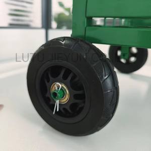 Chaise de jardin roulante et chariot de travail robuste de nouveau type avec roues améliorées - Siège adapté aux personnes âgées - Product Image 6