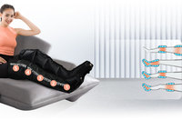 Bottes de compression d'air pour les jambes complètes de soulagement des athlètes Produits de massage avec caractéristiques de compression et de soulagement de la douleur pour les pieds et les jambes