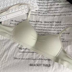 Sweet and supportive bra for small busts, suitable for female students and teenagers, anti-sagging, thin and wire-free. - Product Image 2